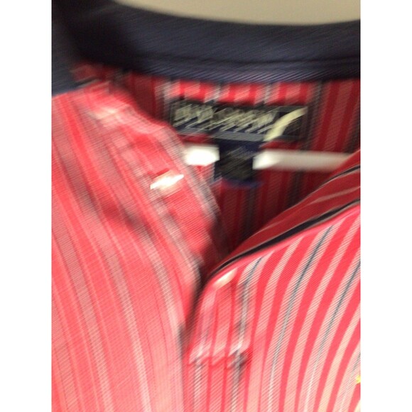 Vintage Ivy Crew Explorer USA Red White Blue XL Polo - Picture 5 of 16